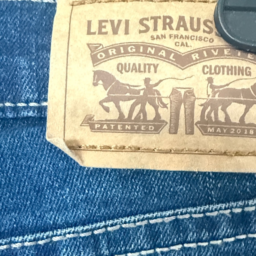 Levi's 710 Super Skinny Jeans Girl’s Sz 14 - Picture 4 of 7